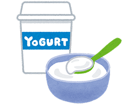 ヨーグルトに含まれる乳酸菌の発酵が進むと、酸味が増してきます。