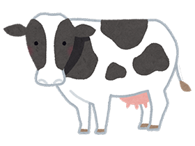 乳用牛（ホルスタイン）のオスや繁殖牛・乳用牛の廃牛、交雑種（オスの和牛とメスの乳用牛の掛けあわせ）です。
