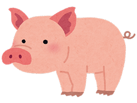 ブランド豚は、純粋種が少ない