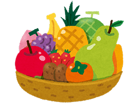 果物の甘みの主成分は果糖、血糖値を上げにくい性質があります。